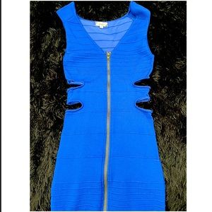 Blue Bandage Dress